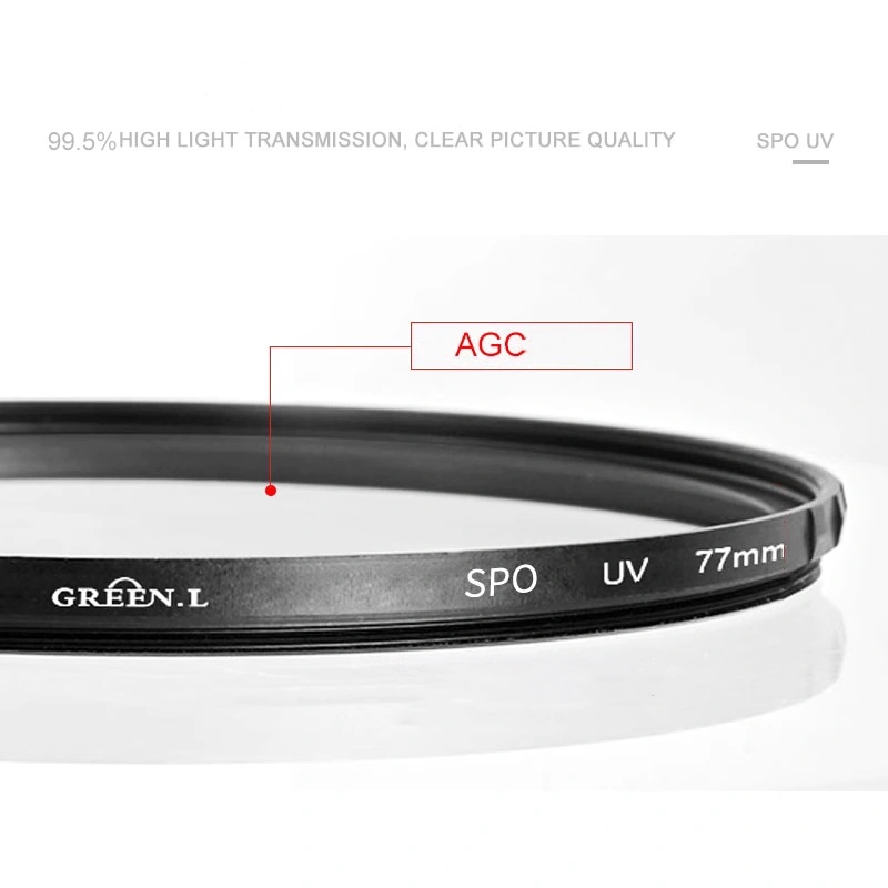 Green.L 49mm-82mm Camera Lens Filter SPO UV Filter